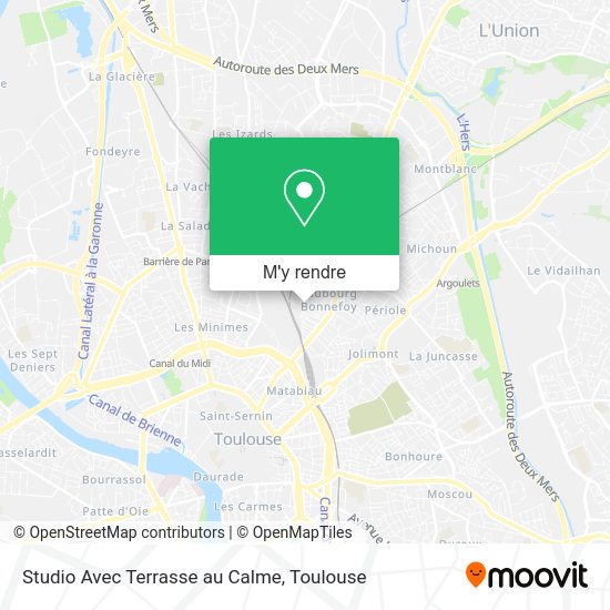 Studio Avec Terrasse au Calme plan