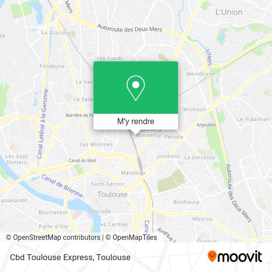 Cbd Toulouse Express plan