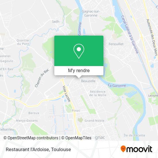 Restaurant l'Ardoise plan