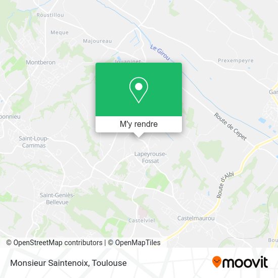 Monsieur Saintenoix plan