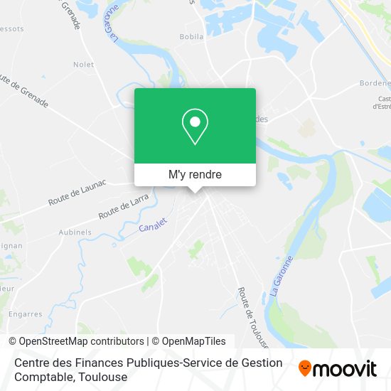 Centre des Finances Publiques-Service de Gestion Comptable plan