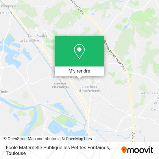 École Maternelle Publique les Petites Fontaines plan