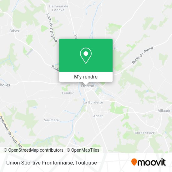 Union Sportive Frontonnaise plan