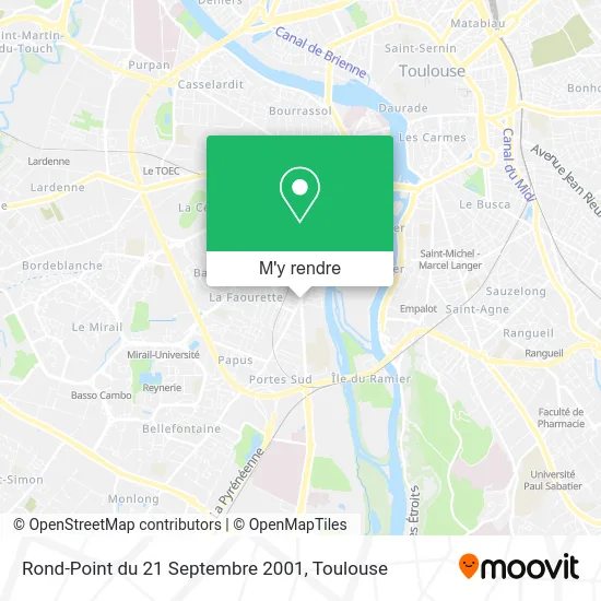 Rond-Point du 21 Septembre 2001 plan