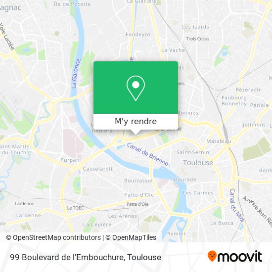 99 Boulevard de l'Embouchure plan