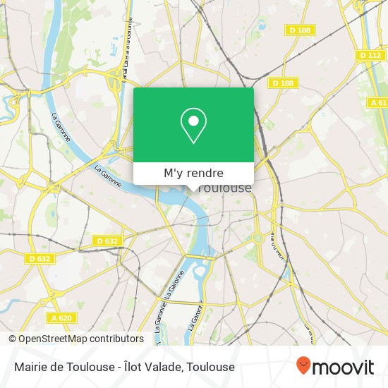 Mairie de Toulouse - Îlot Valade plan