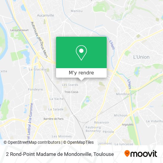 2 Rond-Point Madame de Mondonville plan