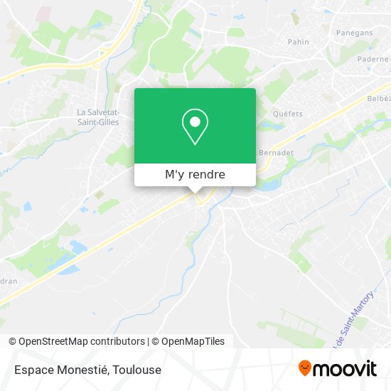 Espace Monestié plan