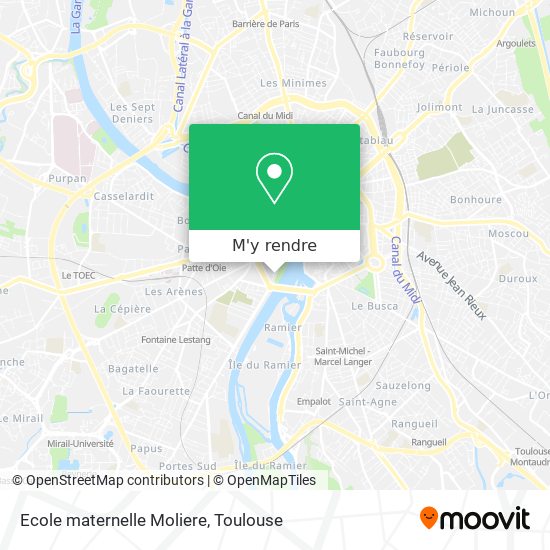 Ecole maternelle Moliere plan