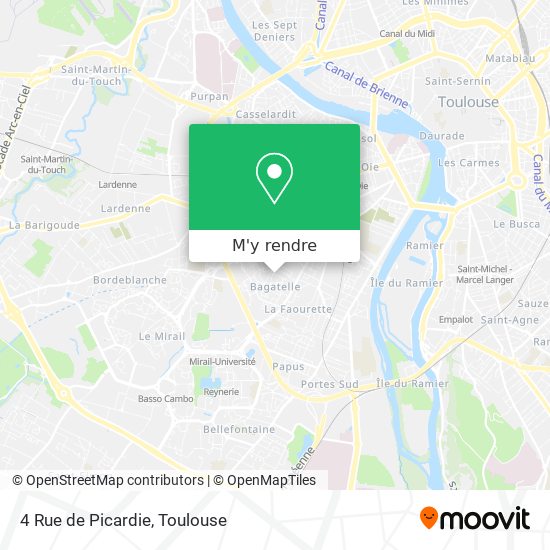 4 Rue de Picardie plan