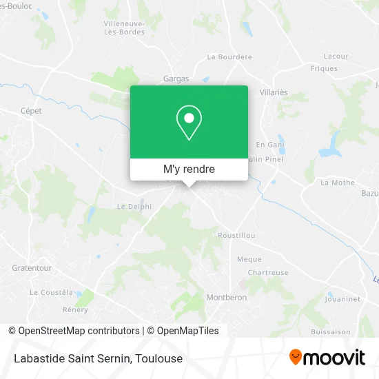 Labastide Saint Sernin plan