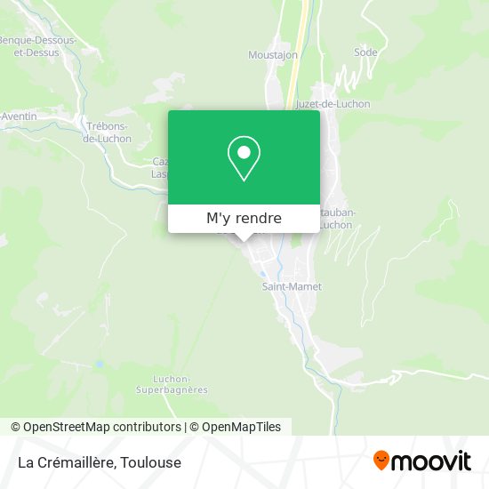 La Crémaillère plan