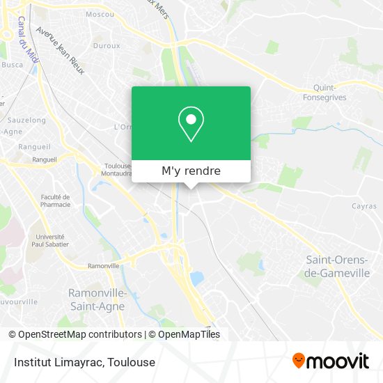 Institut Limayrac plan