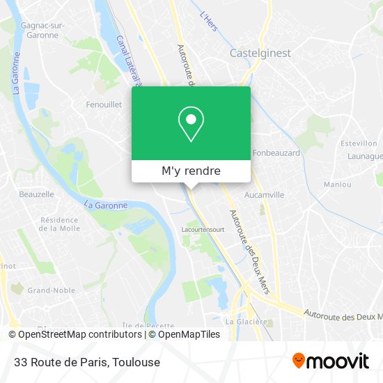 33 Route de Paris plan