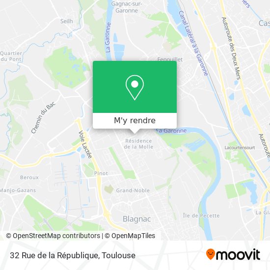 32 Rue de la République plan