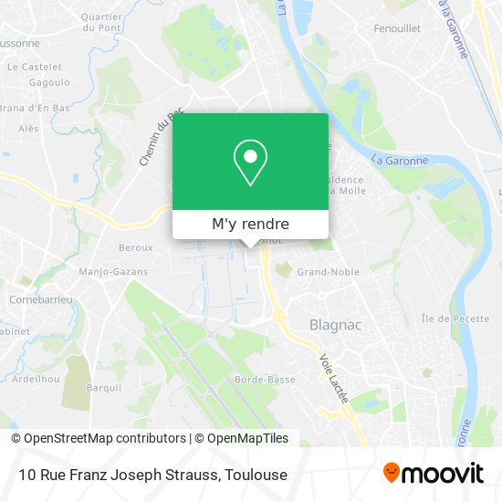 10 Rue Franz Joseph Strauss plan