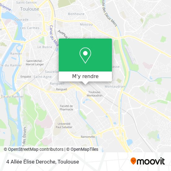 4 Allée Élise Deroche plan