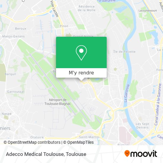 Adecco Medical Toulouse plan