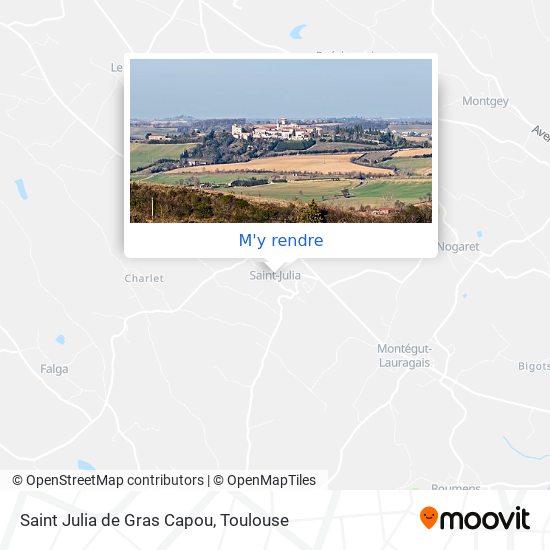 Saint Julia de Gras Capou plan