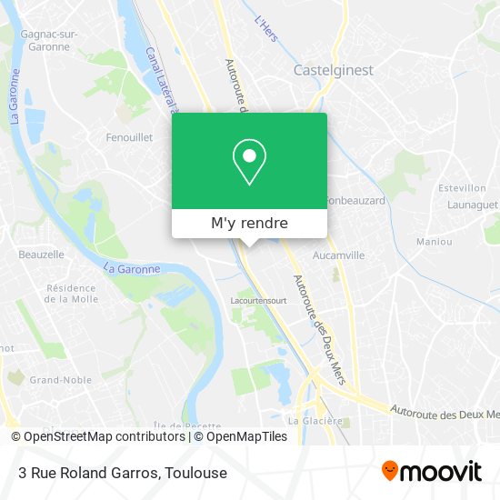 3 Rue Roland Garros plan