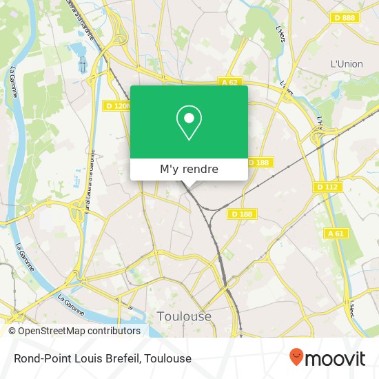 Rond-Point Louis Brefeil plan