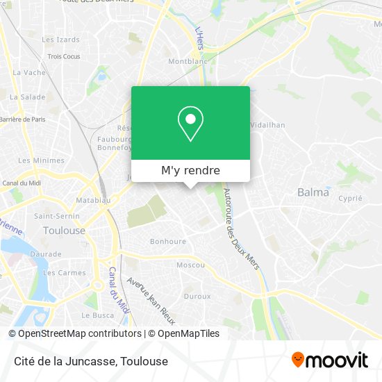 Cité de la Juncasse plan