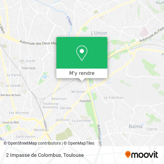2 Impasse de Colombus plan