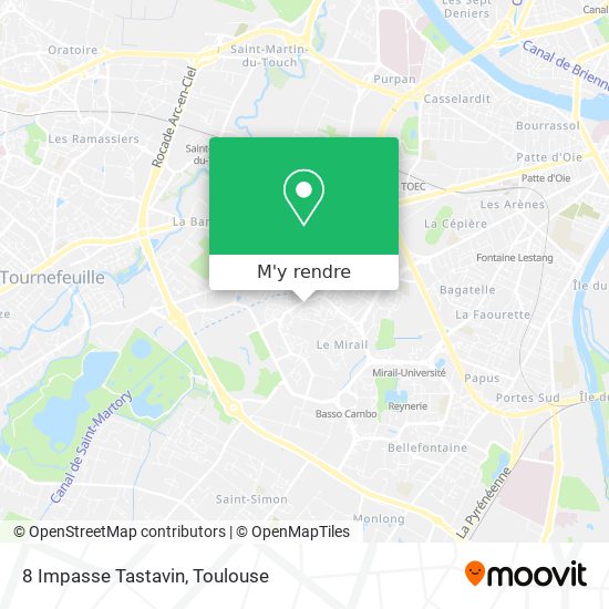 8 Impasse Tastavin plan