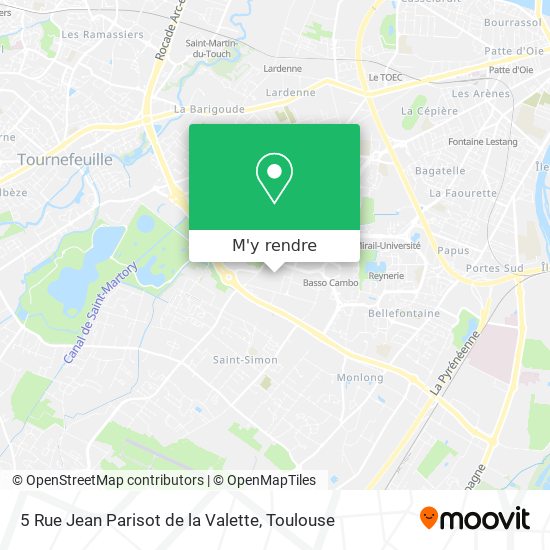 5 Rue Jean Parisot de la Valette plan