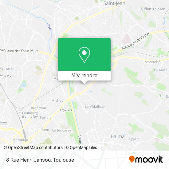 8 Rue Henri Jansou plan