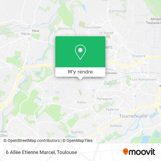 6 Allée Etienne Marcel plan