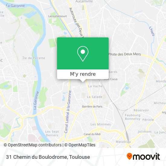 31 Chemin du Boulodrome plan