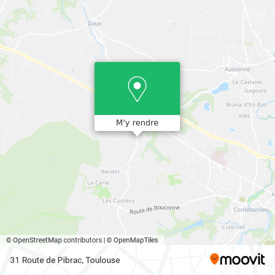 31 Route de Pibrac plan