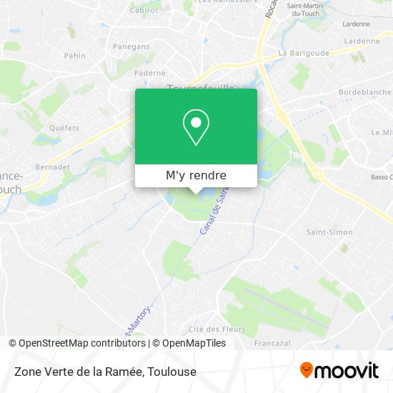 Zone Verte de la Ramée plan