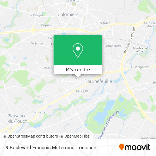 9 Boulevard François Mitterrand plan