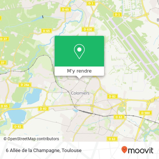 6 Allée de la Champagne plan