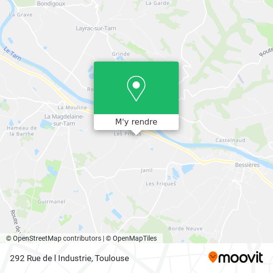 292 Rue de l Industrie plan