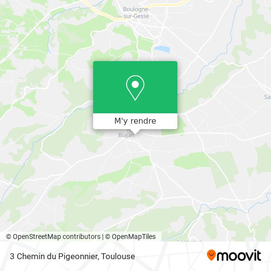 3 Chemin du Pigeonnier plan