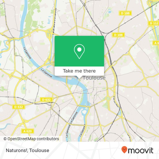 Naturons!, 10 Place Saint-Pierre 31000 Toulouse plan