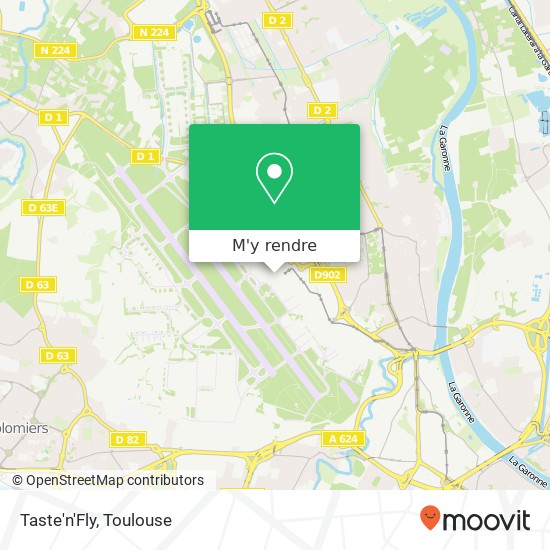 Taste'n'Fly, 31700 Blagnac plan