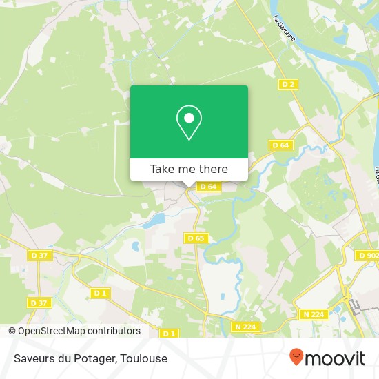 Saveurs du Potager, 10 Route de Seilh 31840 Aussonne plan