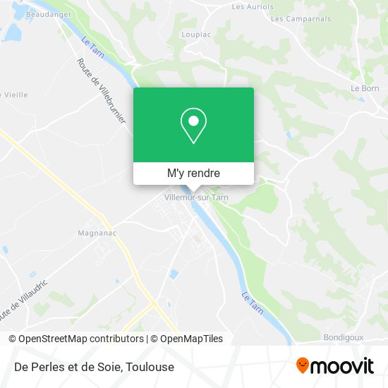 De Perles et de Soie plan