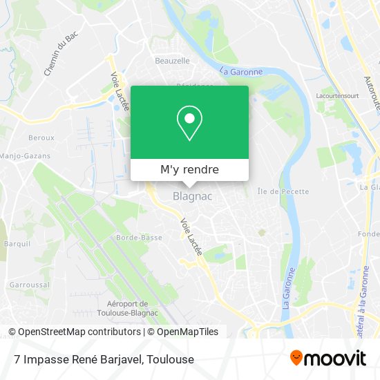 7 Impasse René Barjavel plan