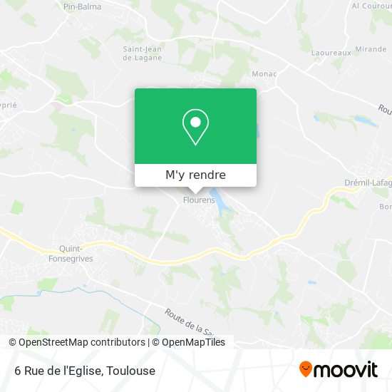 6 Rue de l'Eglise plan