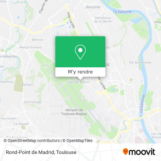 Rond-Point de Madrid plan