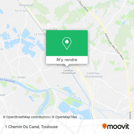 1 Chemin Du Canal plan
