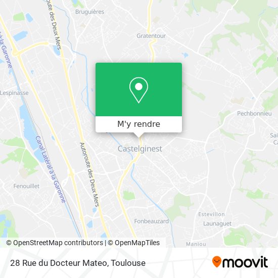 28 Rue du Docteur Mateo plan