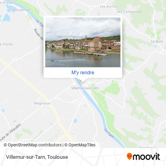 Villemur-sur-Tarn plan