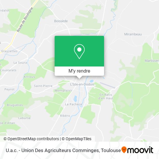 U.a.c. - Union Des Agriculteurs Comminges plan