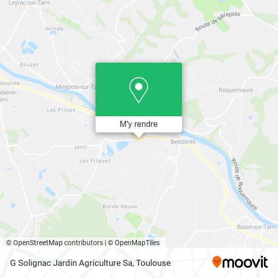 G Solignac Jardin Agriculture Sa plan